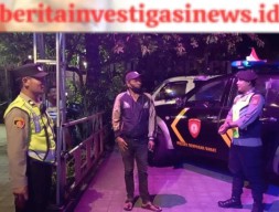 AGK Mahar, Polsek Denpasar Barat Berdayakan Blue Light Patrol