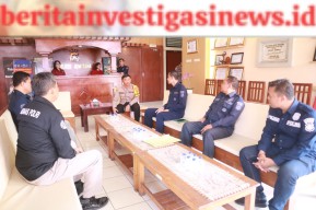 Humas Polres Jembrana Terima Tim Supervisi dari Humas Polda Bali
