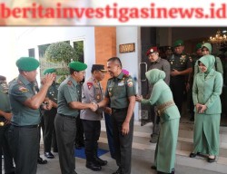 Tiba di Bali, Pangdam Udayana Disambut Tradisi Tepung Tawar
