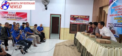 Polres Nganjuk Gandeng BNNK dan Pemkab Wujudkan Kampung Bebas dari Narkoba