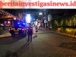 Upaya Blue Light Patrol Polsek Kuta Antisipasi Jalur Rawan GK