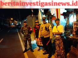 Kapolsek Denut: “Bhabinkamtibmas Polri juga Melaksanakan Blue Light Patrol"