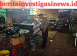Laksanakan Patroli, Polisi Banjar Berikan Pesan Kamtibmas Kepada Masyarakat