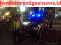 Blue Light Patrol Polsek Kutsel Efektif Cegah Gangguan Kamtibmas
