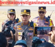 Polda Bali Gelar Apel Kesiapan Pengamanan MayBank Marathon 2023