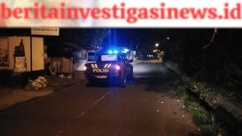 Blue Light Patrol Polsek Dentim Cegah Gangguan Kamtibmas