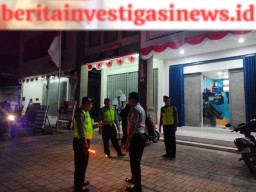 Antisipasi Tindak Kejahatan Satuan Samapta Laksanakan Blue Light Patrol