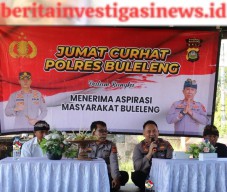 Krama Desa Petandakan Mesadu Diterima Wakapolres Buleleng