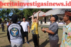 Wakapolres Jembrana Meriahkan Lomba Burung Merpati Terbang Tinggi Bupati Cup 2023
