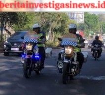 Patroli Rahayu Jaga Kamseltibcar Lantas di Jalur Rawan Laka