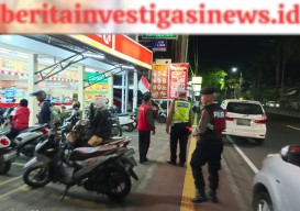 Cegah KEJALAN, Jelang Dini Hari Polsek Kutsel Gencarkan Blue Light Patrol
