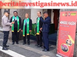 Dengarkan Keluhan Masyarakat Melalui Program Minggu Kasih Polsek Dentim