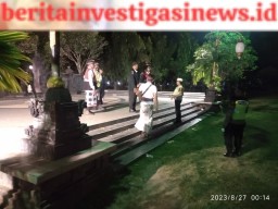 Tingkatkan Patroli Malam Minggu Polsek Denbar Antisipasi Gangguan Kamtibmas