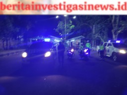 Patroli Rahayu Polres Jembrana Kondusifkan Kamtibmas Malam Hari