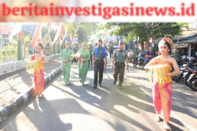 Dandim Tabanan Sambut Kunker Perdana Danrem 163/Wira Satya