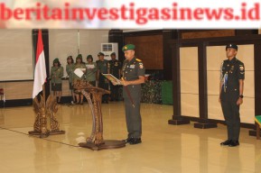 Acara Sertijab dan Tradisi Laporan Korps Pejabat Kodam IX Udayana