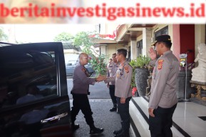 Kapolres Badung Sambut Tim Supervisi RBP Polda Bali