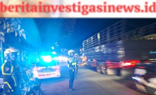 Satlantas Polres Jembrana Bawa Tenang dan Aman Melalui Patroli Rahayu