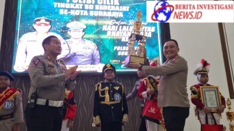 Ratusan Pocil Geruduk Polrestabes Surabaya