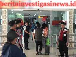 Polres Kawban Ngurah Rai Antisipasi Keamanan dan Kenyamanan Penumpang