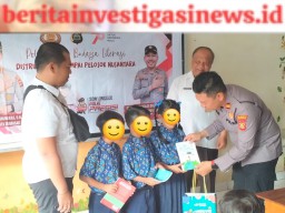 Ada Apa Kapolsek Denut Datangi SDN 4 Dauh Puri, Ini Penjelasannya