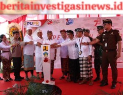 Peletakan Batu Pertama Pembagunan Sistem Penyediaan Air Baku Embung Tukad Unda