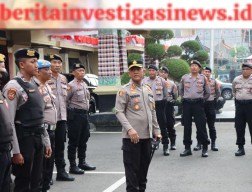 Kapolres Badung Cek Langsung Perlengkapan Personil