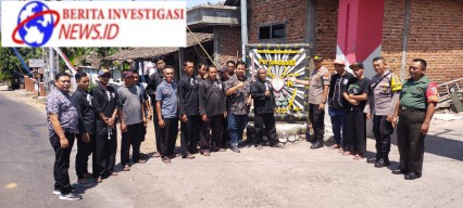 Tugu Perguruan Silat PSHT Rayon Desa Kuncir Dibongkar Secara Sukarela