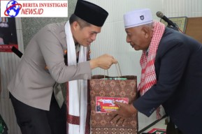 Kapolres Nganjuk, Sambangi Masjid Baitul Muttaqin Desa Drenges dalam Kegiatan Safari Jumat dan Jumat Curhat