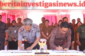 Tingkatkan Pelayanan Publik, Kakanwil Kemenkumham Bali Tandatangani Addendum Nota Kesepakatan