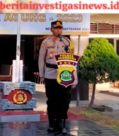 Kapolres Jembrana Pimpin Apel Gelar Pasukan Operasi Zebra Agung 2023