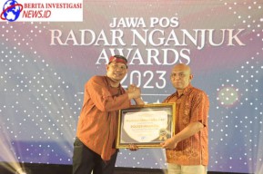 Polres Nganjuk Raih Penghargaan Jawa Pos Radar Nganjuk Awards 2023 Sebagai Instansi Paling Terbuka Untuk Informasi Publik