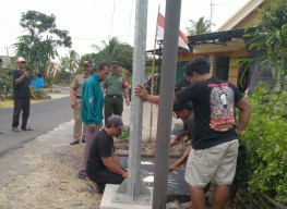 Warga Perguruan Silat Panggungrejo Sukarela Bongkar Tugunya, Kapolres Blitar Beri Apresiasi