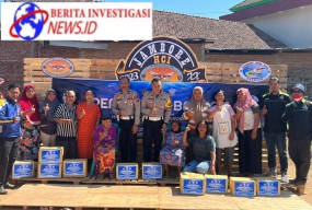 Bakti Kesehatan dan Bantuan Sosial Mewarnai Hari Lalu Lintas Bhayangkara ke-68 dan Operasi Zebra Semeru 2023 di Nganjuk