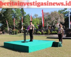 Dandim Tabanan Hadiri Perkemahan Pramuka SWK Tanamkan Cinta Tanah Air