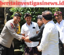 Kapolda Bali Perkuat Hubungan Silaturahmi Kunjungi Puri Ubud