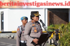 Kapolres Kawban Ngurah Rai Pimpin Upacara Haornas 2023