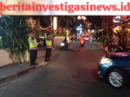 Blue Light Patrol Polsek Kuta Utara Sasar Lokasi Rawan Aksi Kejahatan