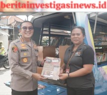 Polresta Denpasar dan Polsek Jajaran Gencar Mendorong Literasi di Wilayah Denpasar