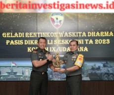 Pangdam Harapkan Pasis Mampu Menganalisa Kontijensi Wilayah Tugas Kodam IX Udayana