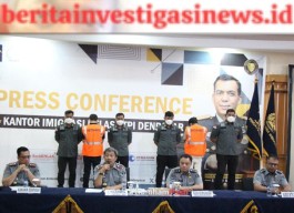 Dua WNA Langgar Undang-Undang Keimigrasian Ditangkap Imigrasi Denpasar