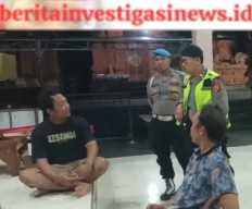 Blue light Patrol Polsek Dentim Dialog Kamtibmas ke Warga