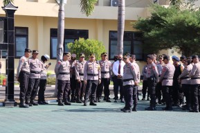 Polres Magetan Terjunkan 619 Personel Gabungan Amankan Pilkades Serentak di 30 Desa