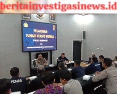 Polres Jembrana Sukses Laksanakan Pelatihan Fungsi Teknis Humas