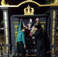 Warga PSHT Sumbersari Alih Fungsikan Tugunya Menjadi Tugu Pancasila, Kapolres Jember Beri Apresiasi