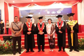 Prof Albertus Wahyurudhanto Dikukuhkan, STIK Lemdiklat Polri Tambah Guru Besar