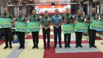 Kodim 1611/Badung Raih Juara 3 LKJ TMMD Ke-117 Tahun 2023