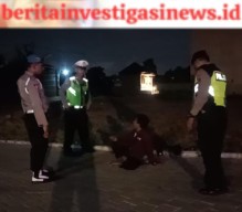 Upaya Lindungi Masyarakat, Polsek Dentim Rutin Laksanakan Blue Light Patrol
