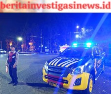 Blue light Patrol Sat Samapta Berikan Rasa Aman kepada Masyarakat