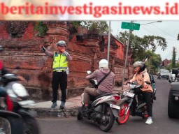 Antisipasi Kemacetan Satgas Ops Zebra Turlalin Kawasan Dentim